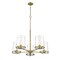 Z-Lite Callista 5 Light Chandelier, Rubbed Brass & Clear 3032-5RB - alternate 4